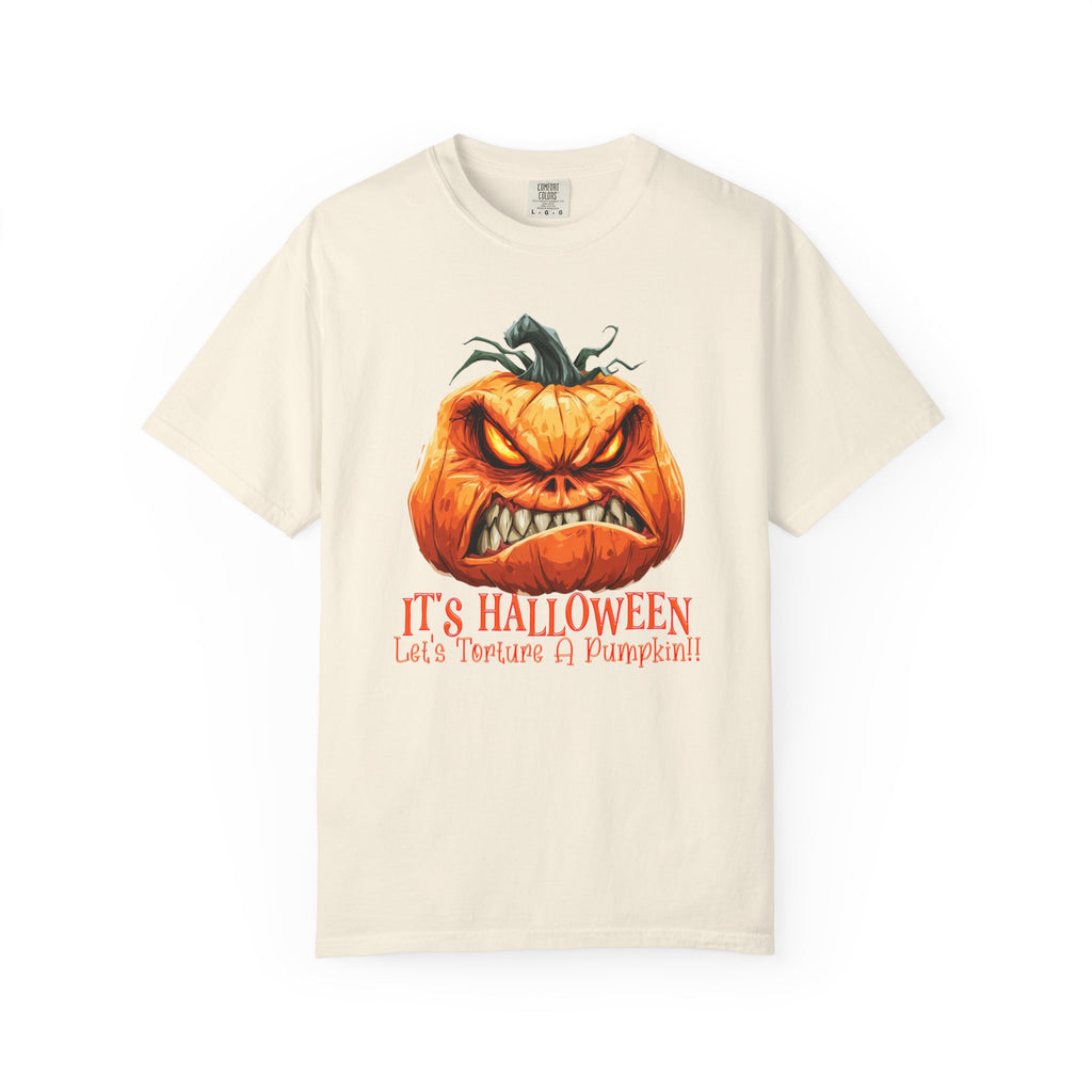It's Halloween!! Let's Torture The Pumpkin!