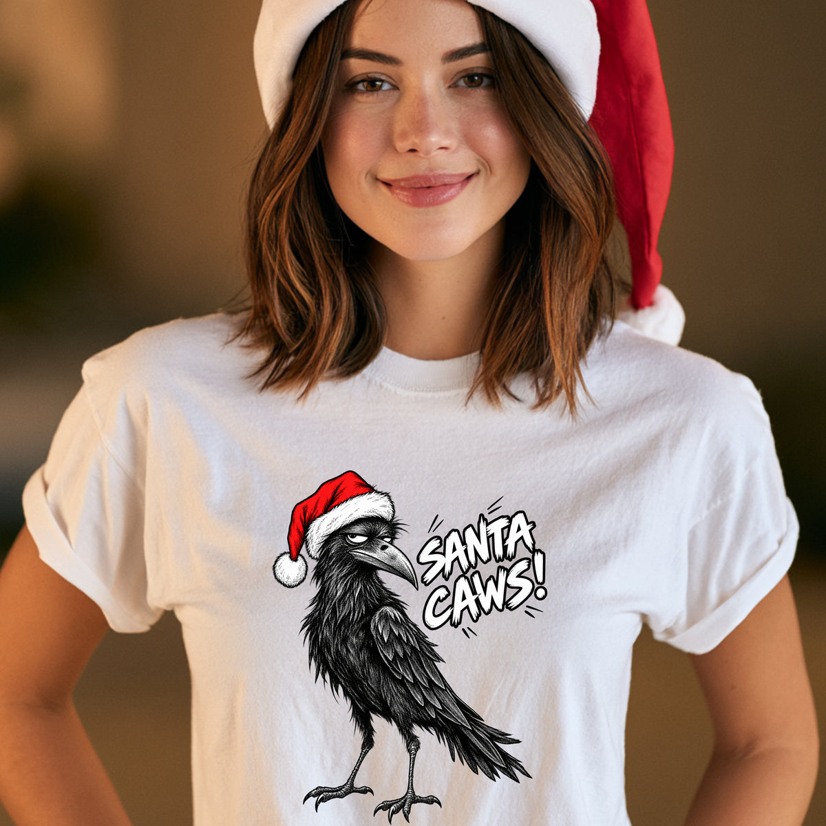 SANTA CAWS!