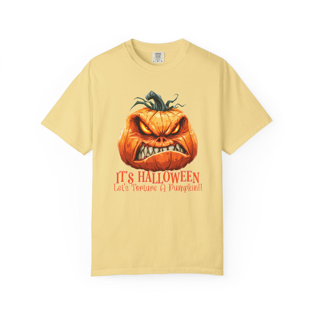 It's Halloween!! Let's Torture The Pumpkin!