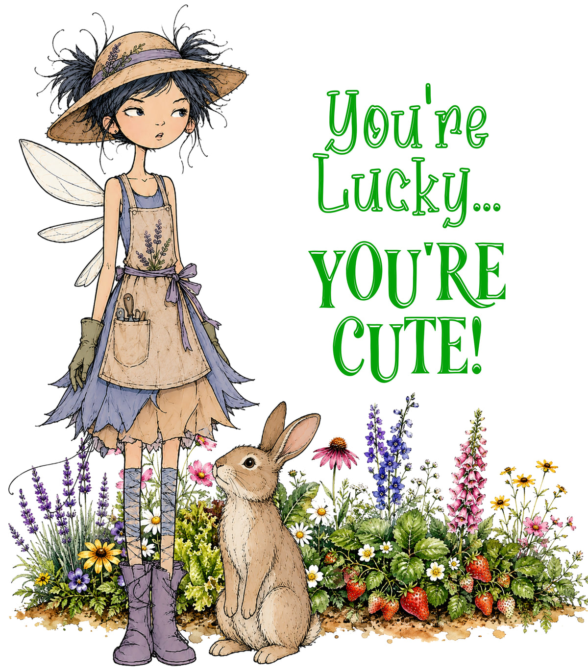 You're Lucky… You're Cute!
