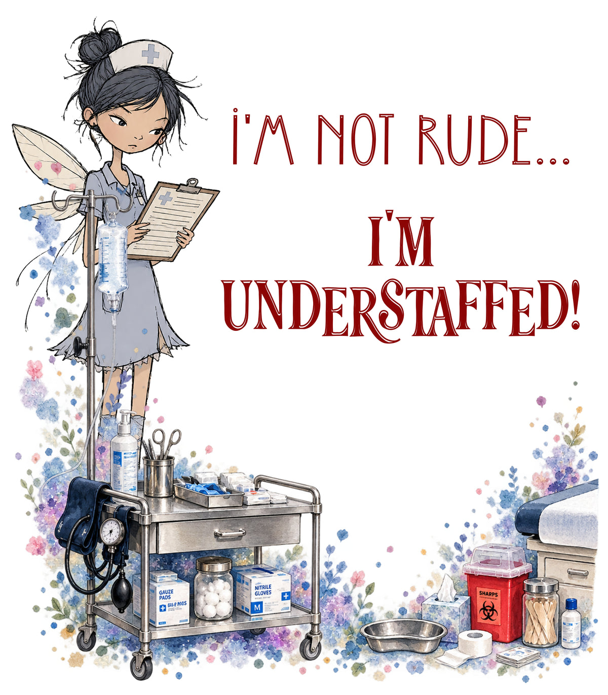 I'm Not Rude... I'm Understaffed!