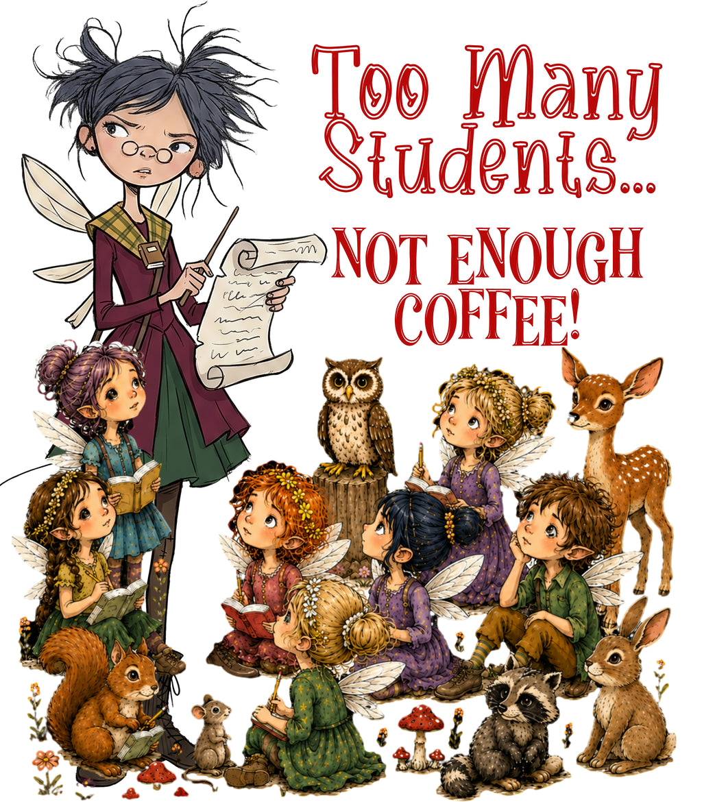Too Many Students... Not Enough Coffee!