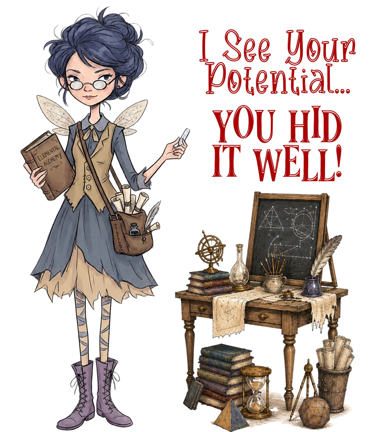 I See Your Potential... You Hid It Well!