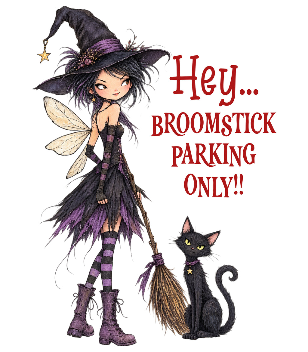 Hey... Broomstick Parking Only!!