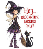 Hey... Broomstick Parking Only!!