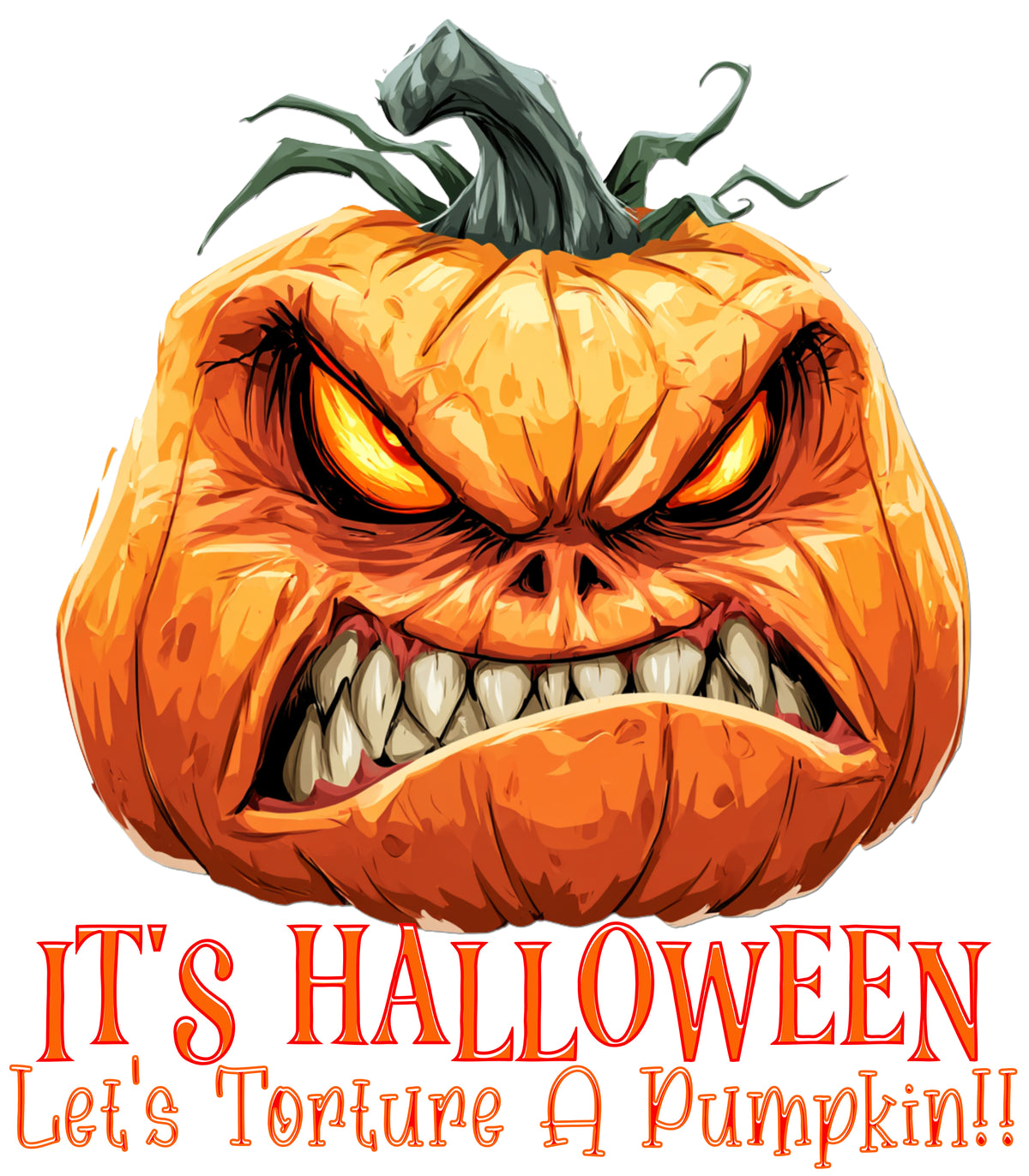 It's Halloween!! Let's Torture The Pumpkin!