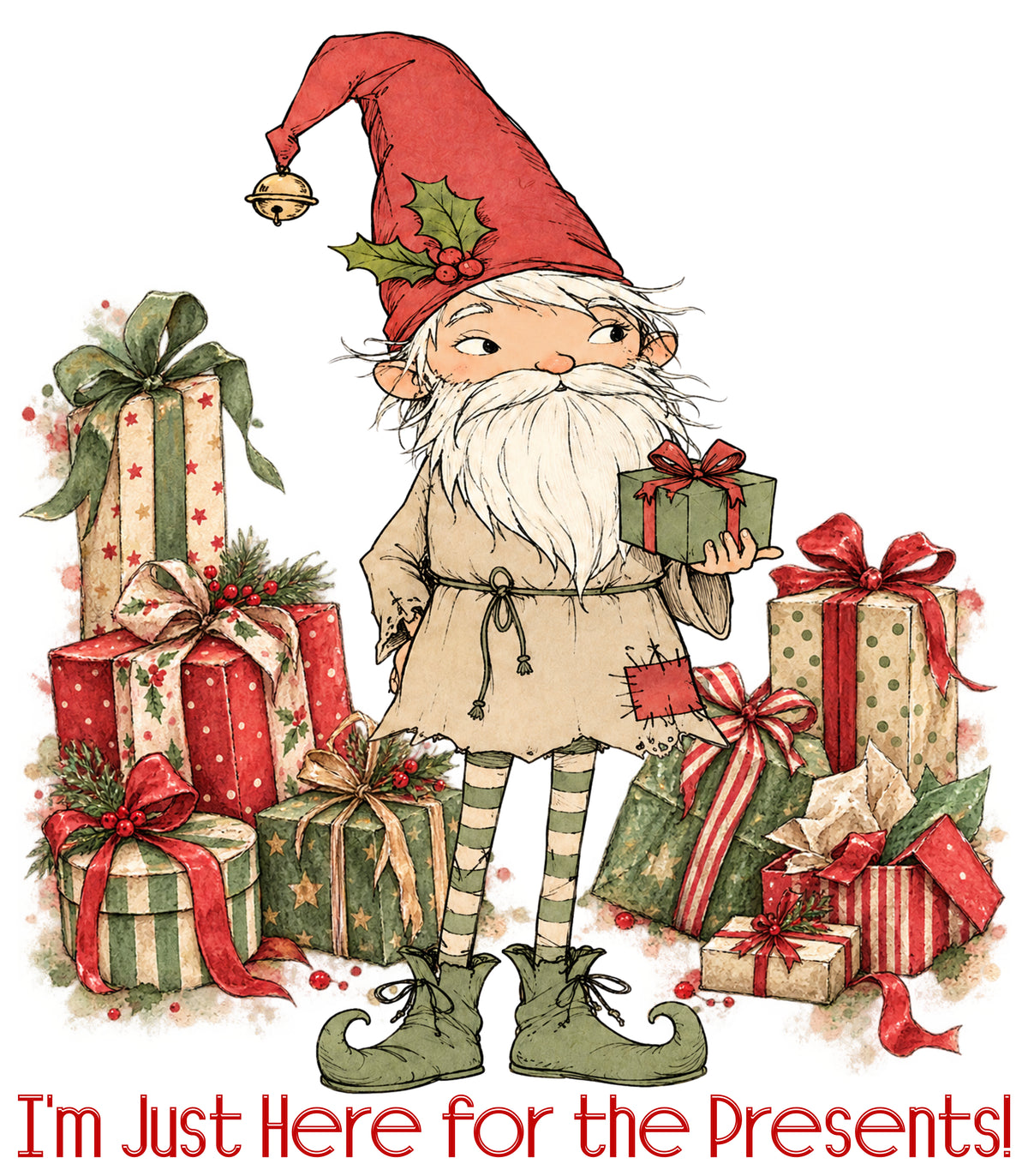 I'm Just Here For The Presents!