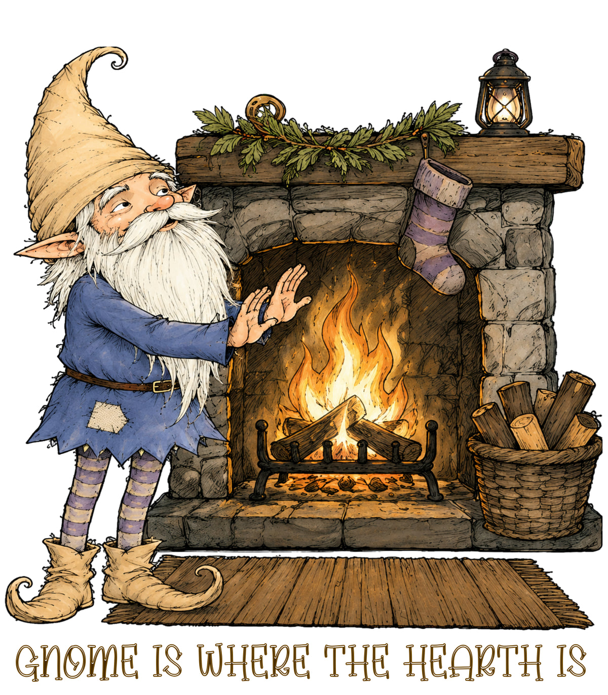 Gnome Is Where The Hearth Is
